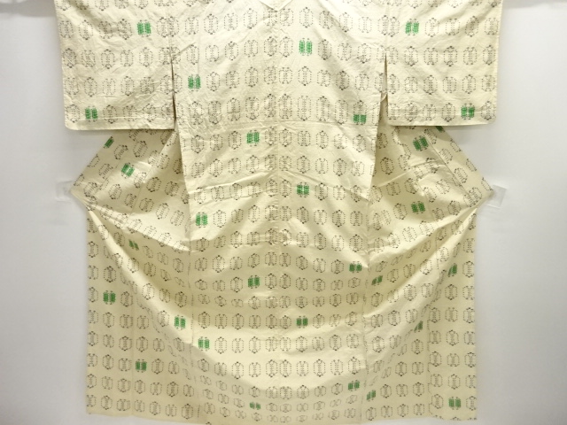 Japanese Kimono / Tsumugi Omeshi Silk